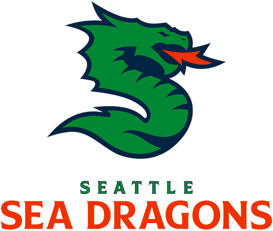 Seattle Sea Dragons 2023-Pres Primary Logo t shirt iron on transfers